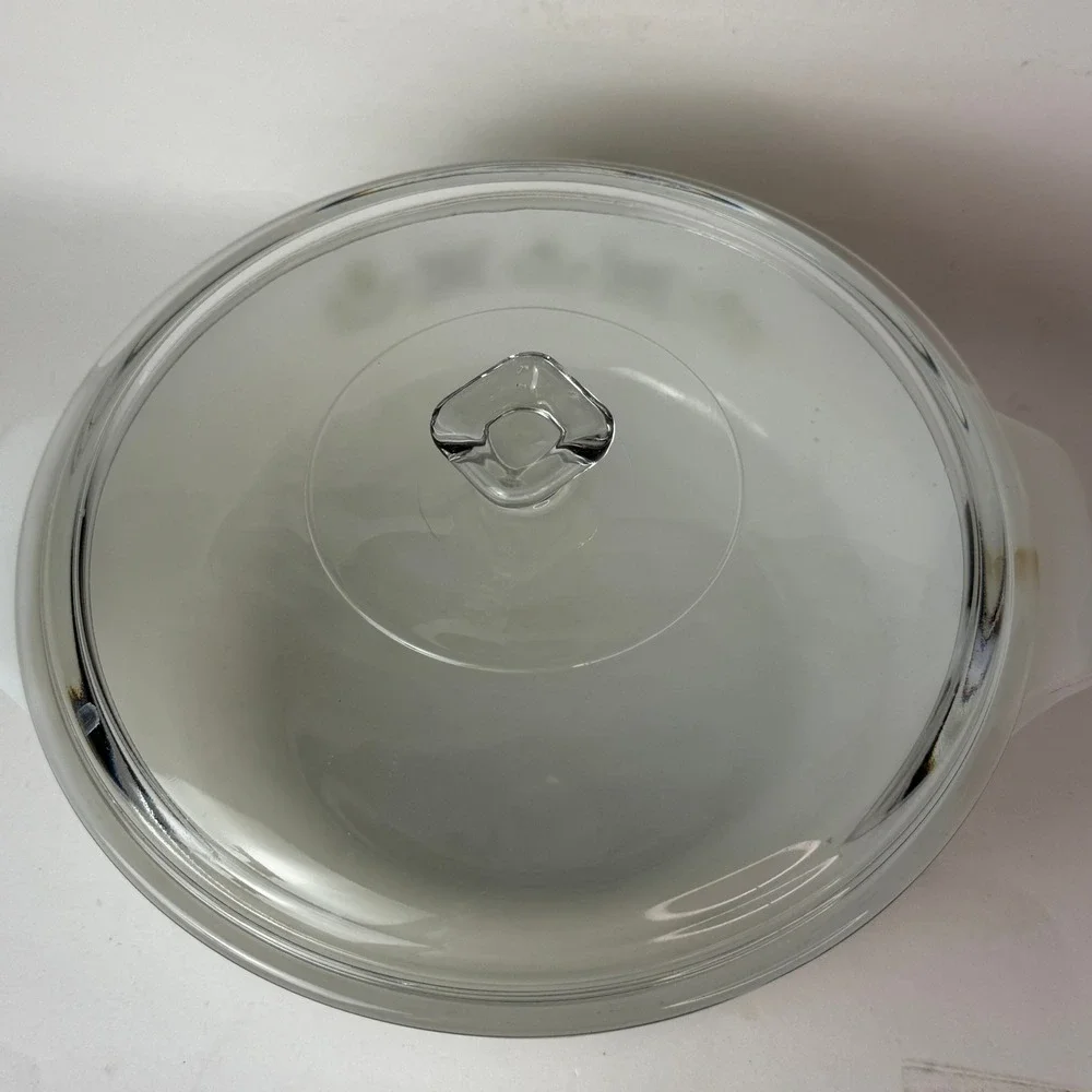 Fire-King‎ Meadow Green Milk Glass Casserole Dish with Lid 2 Qt 438